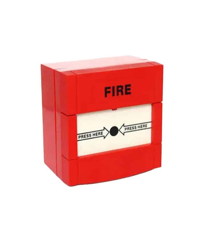 Pulsador de Incendio Convencional Reseteable de 2 Hilos