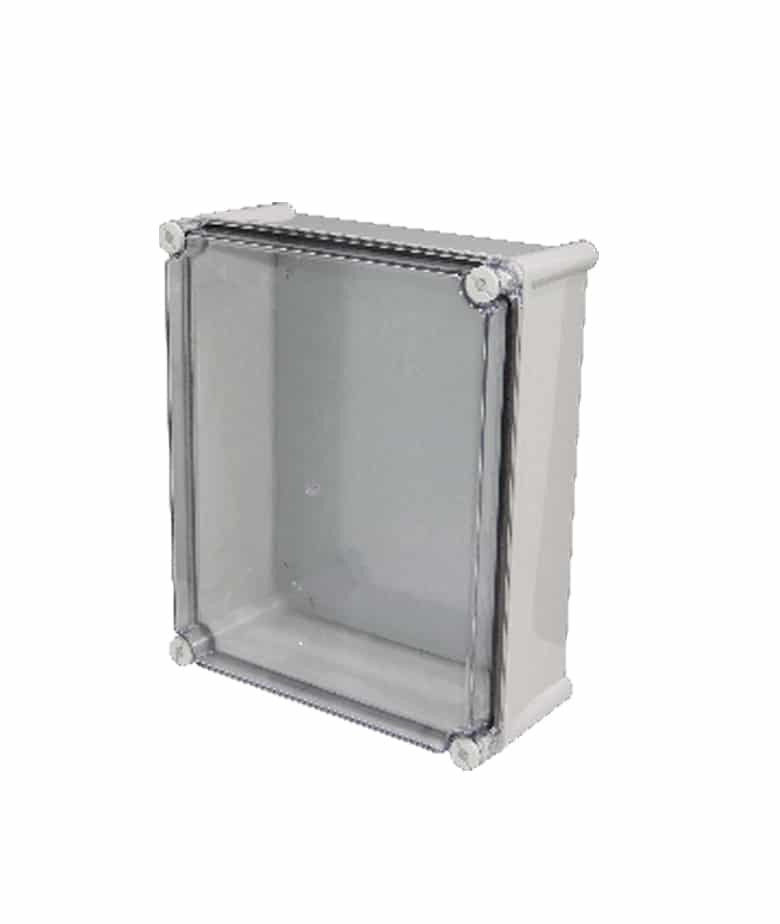 Caja Estanca TIBOX 340x280x130mm ABS IP66 - Tapa Transparente