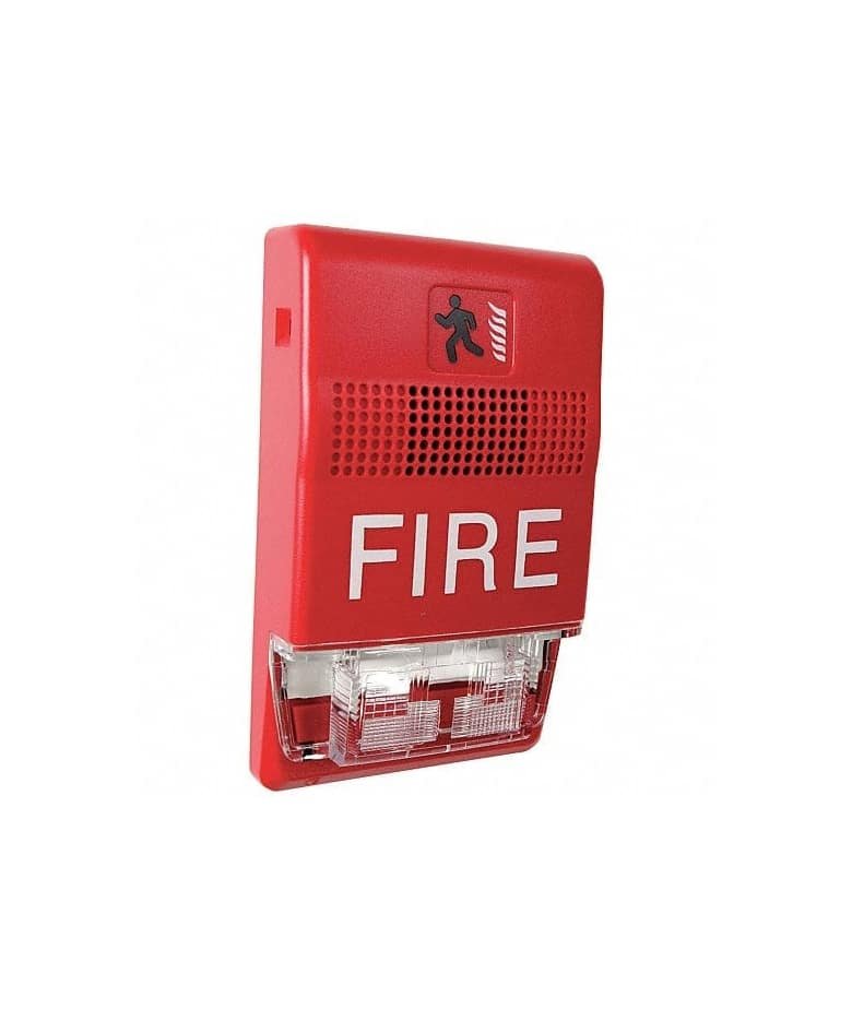 Sirena con Estrobo Edwards Genesis G1RF-HDVM (24V, Roja)