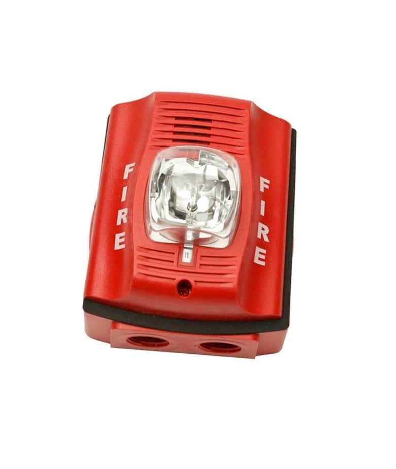 Sirena con Estrobo Exterior System Sensor P2RK SpectrAlert Advance (Roja)
