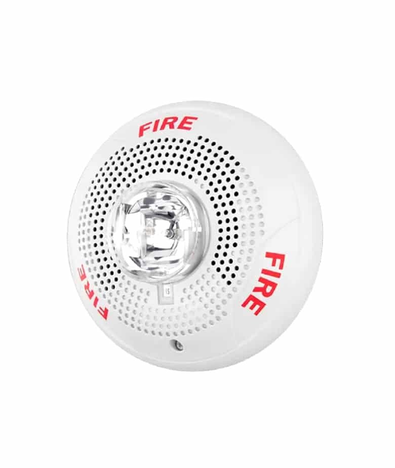Parlante con Estrobo para Pared System Sensor SPSCW (Blanco)