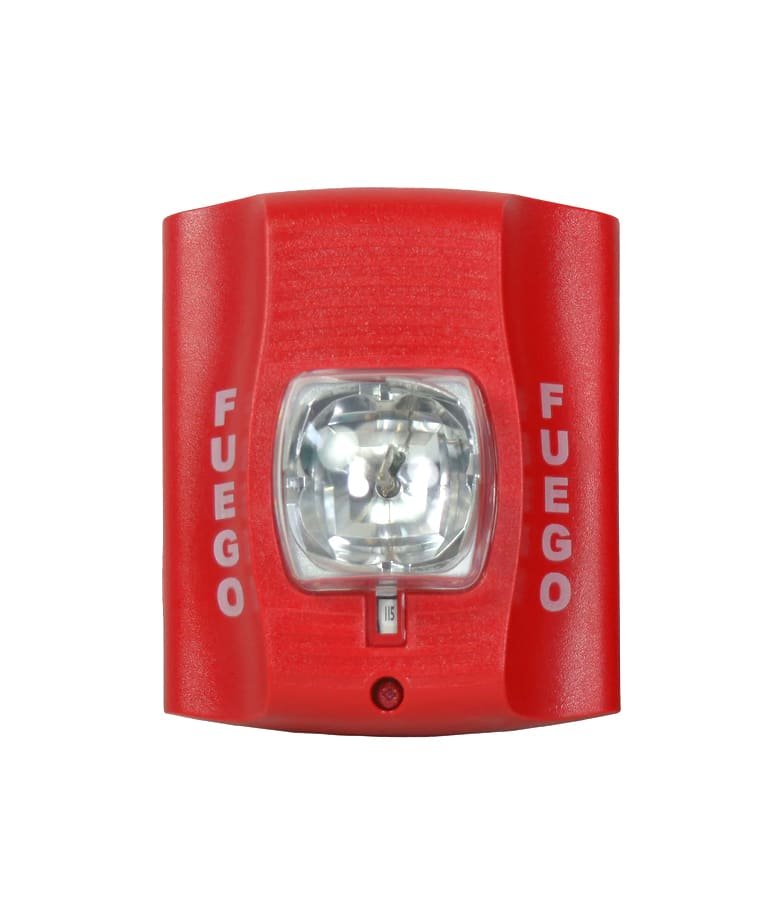 Luz Estrobo para Exterior System Sensor SRK-SP SpectrAlert Advance (Roja)