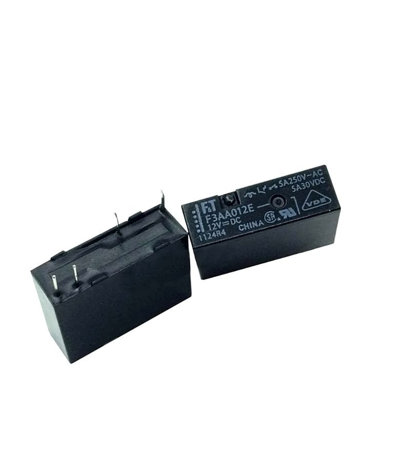 Mini Relé de Potencia Fujitsu F3AA012E – 12V DC, 4 Pines (NA)