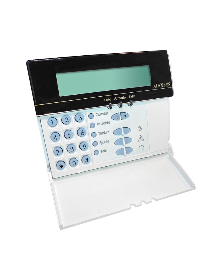 Teclado Alfanumérico LCD DSC LCD-4501 para Sistemas MAXSYS